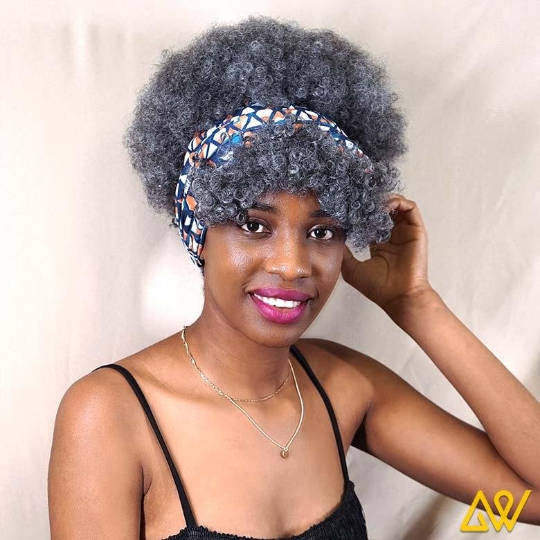 Granny Chic | WRAP-WIG (2 IN 1)| -AW141