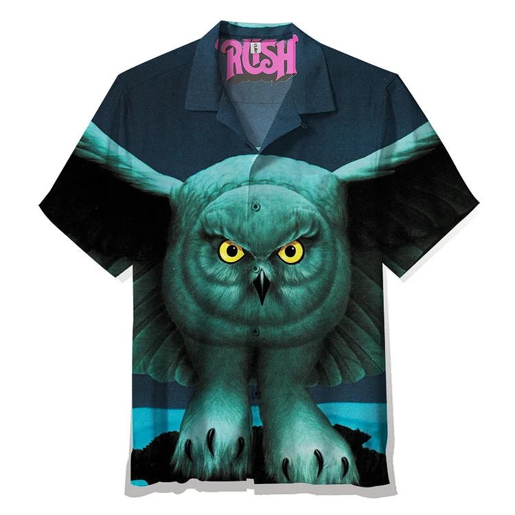RUSH：Fly By Night Remastered | Unisex Hawaiian Shirt