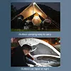 LED Camping Lantern Rechargeable Hanging Tent Light Waterproof Emergency Light