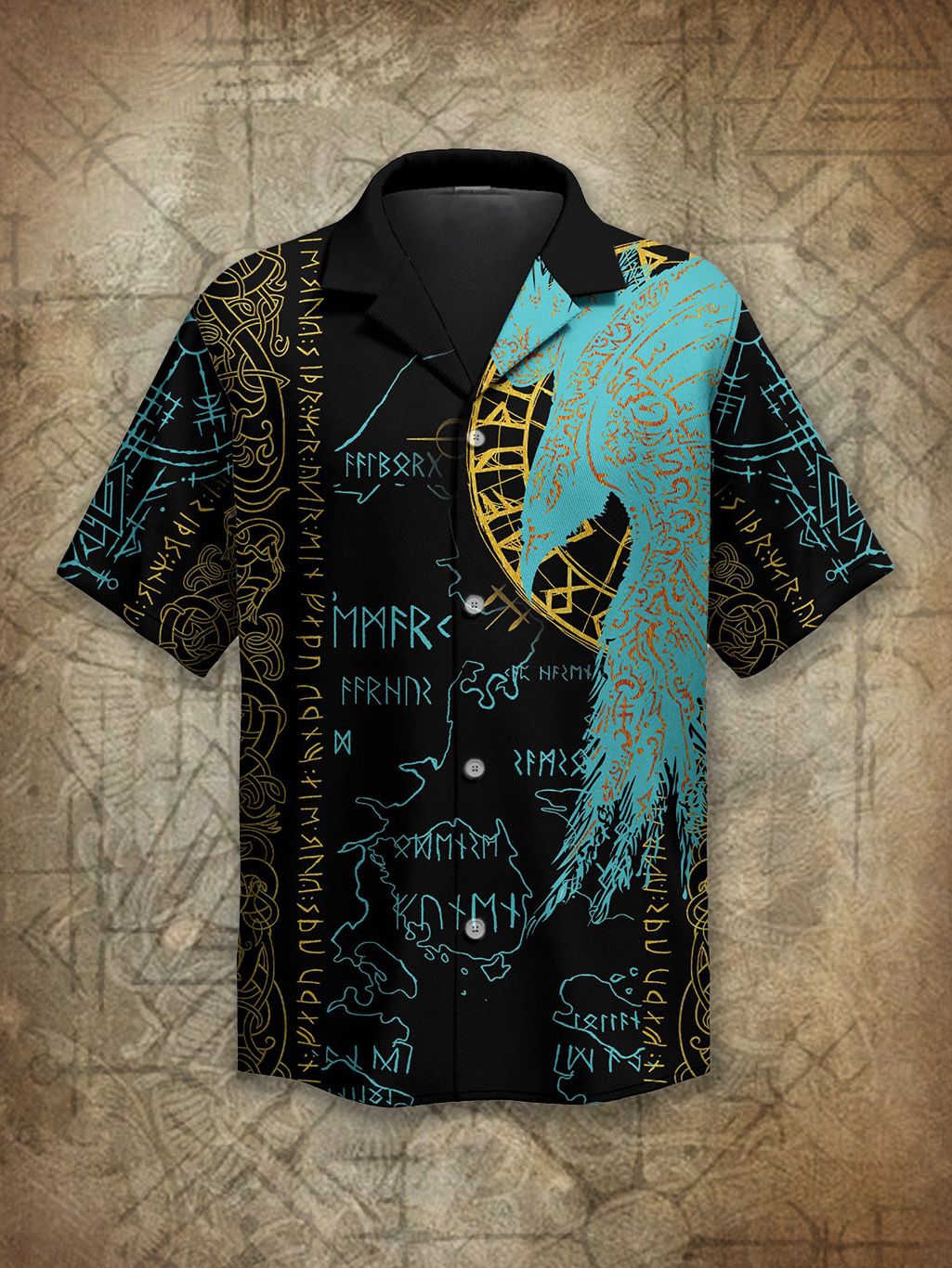 Berserker Spirit Strength Power Viking Heritage Hawaiian Shirt / Rvogue / Rvogue