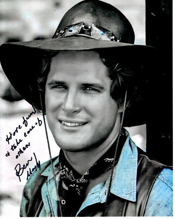 BEN MURPHY Signed Autographed ALIAS SMITH AND JONES KID CURRY Photo Poster painting