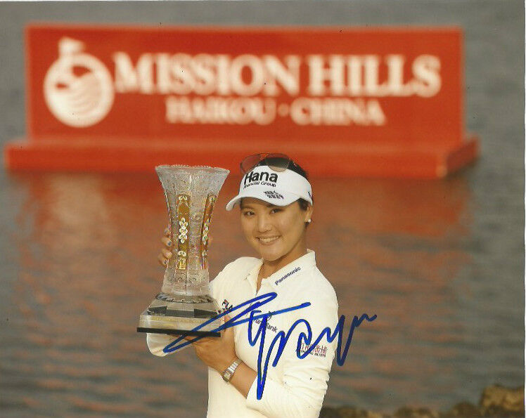 LPGA Ryu So Yeon Autographed Signed 8x10 Photo Poster painting COA A