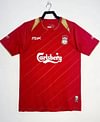 Joyfball 2005/2006 Retro Liverpool Football Shirt Home 1:1 Thai Quality