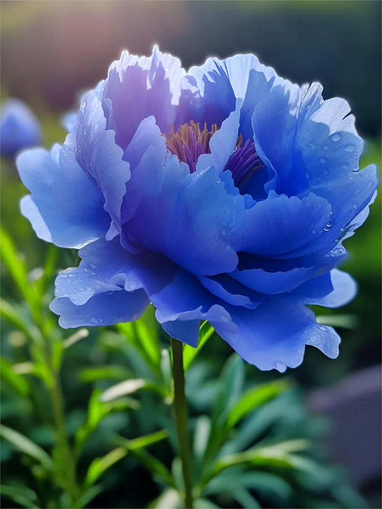 Blue Beauty Peony Flower Seeds