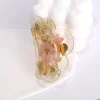 12PCS Exquisite Handmade Dried Flower Drop Drip Hair Clips