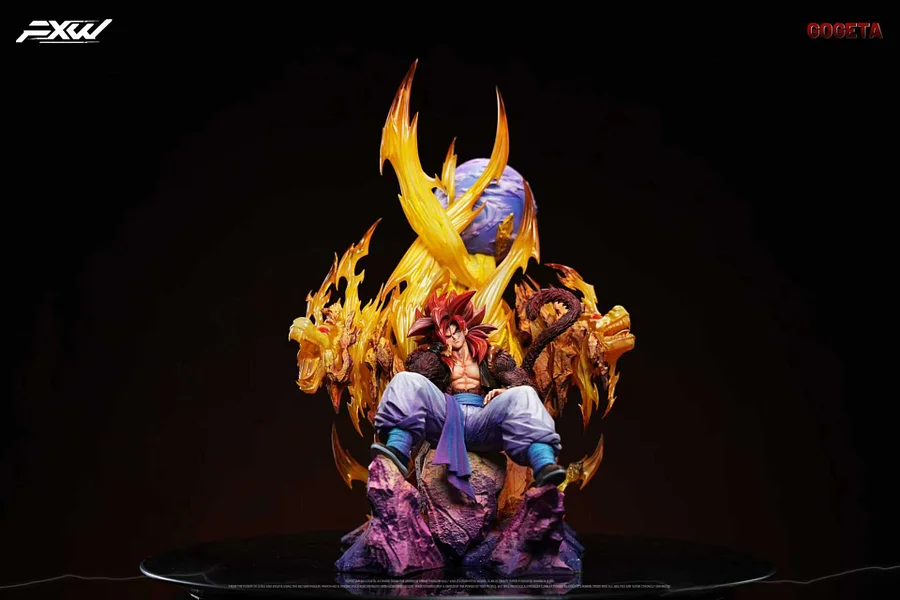 FXW Studio - Super Saiyan 4 Gogeta Dragon Ball Statue(GK)