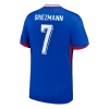GRIEZMANN #7 France Home Soccer Jersey 2024