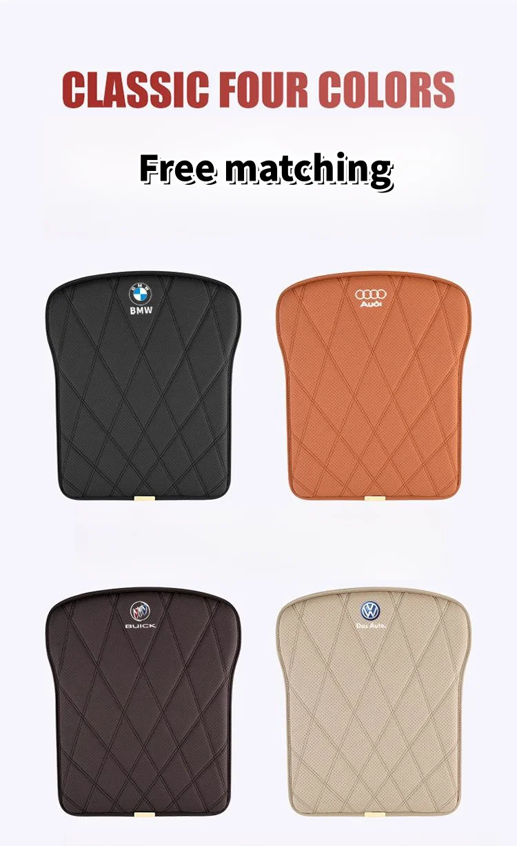 High-end nappa leather car seat cushion