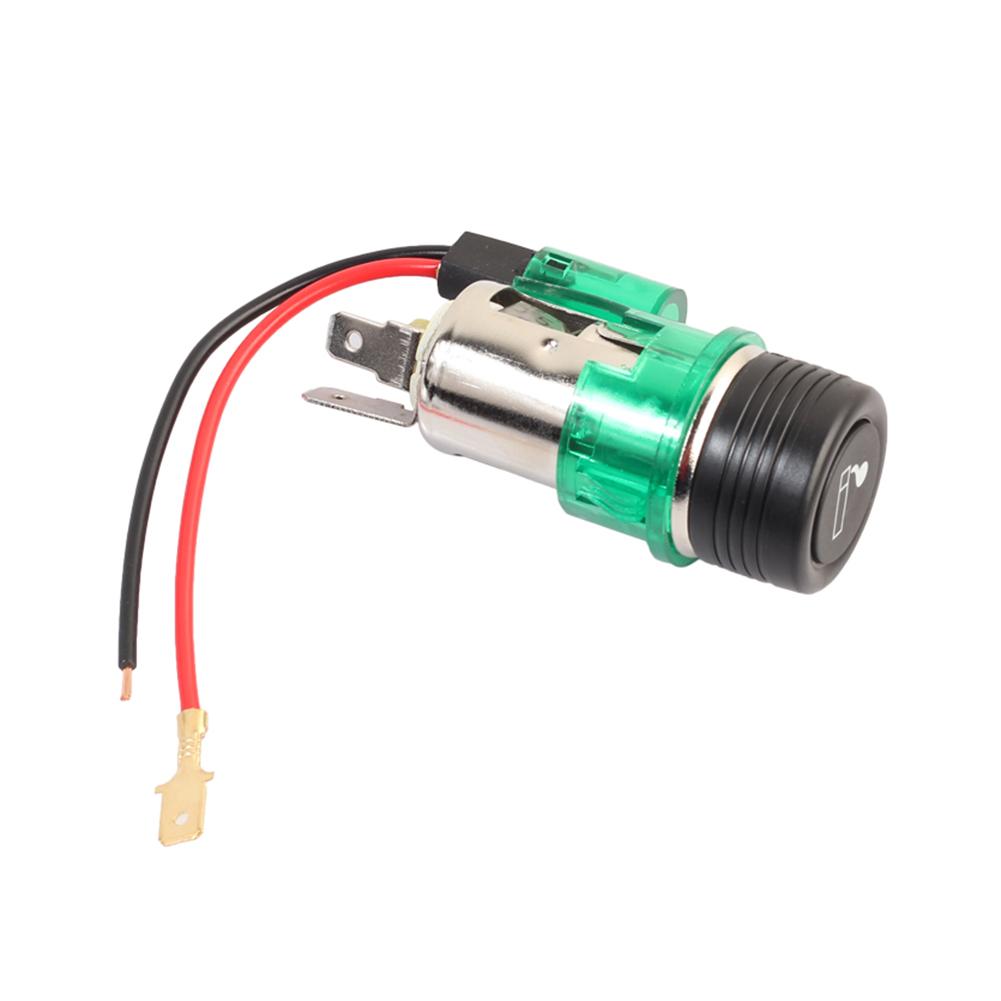 

1 Set 12V Universal Auto Car Cigarette Lighter Outlet Plug+Socket Assembly, 501 Original