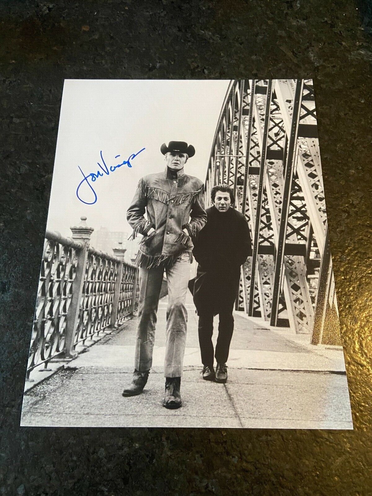 * JON VOIGHT * signed 11x14 Photo Poster painting * MIDNIGHT COWBOY * PROOF * 2