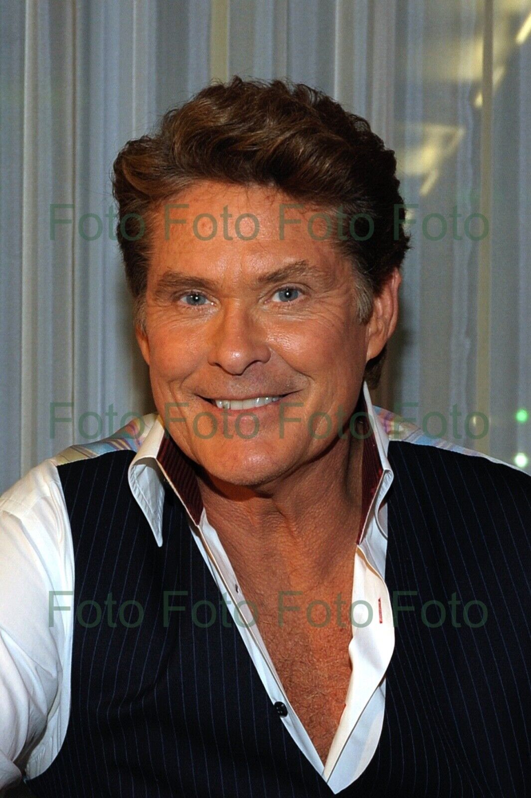 David Hasselhoff Musik Film TV Foto 20 x 30 cm ohne Autogramm (Be-15