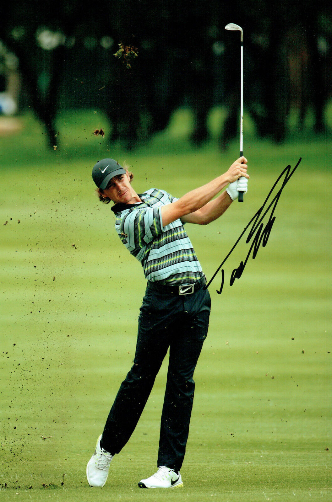 Tommy FLEETWOOD 12x8 Photo Poster painting Signed Autograph European Tour Winner GOLF AFTAL COA