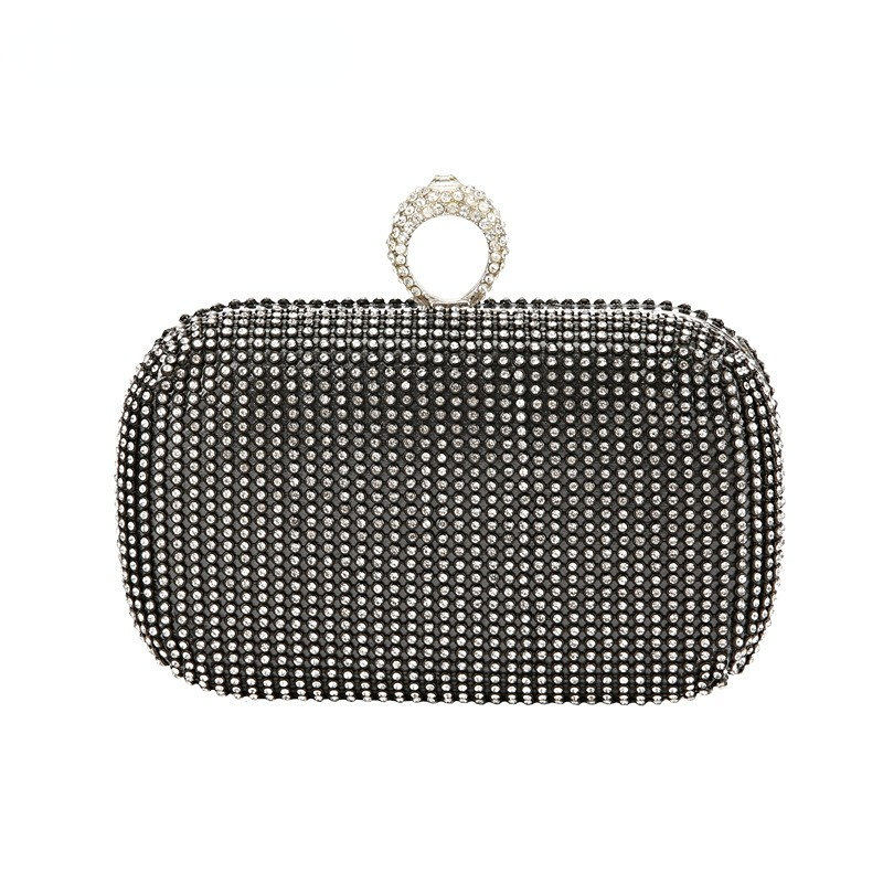 Sparkling Full Rhinestone Top Ring Lady Prom Handbag | Oxredo Shop Ramadan Sale