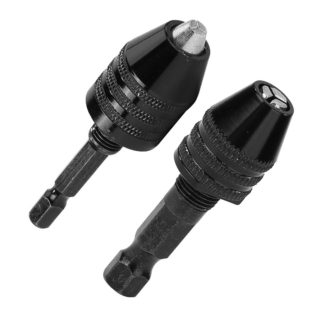 

1pc 0.3-6.5mm/0.3-8mm Keyless Drill Chuck Adapter Impact Hex Shank Tool, 501 Original