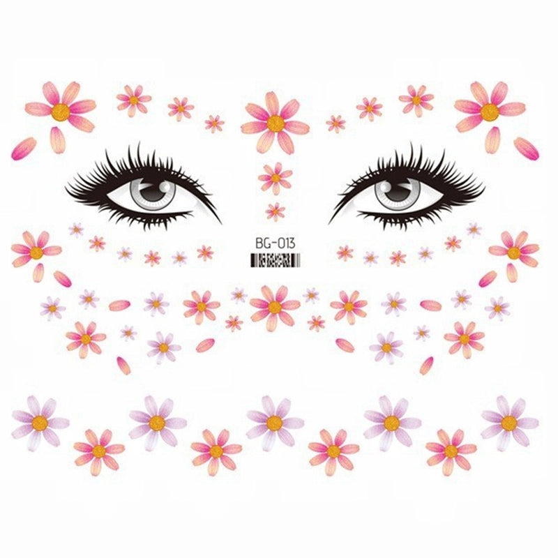 Lady Butterfly Pet Tattoos & Body Art 1 Piece