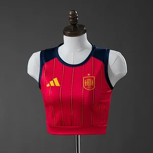2026 Spain Home Women's Vest  1:1 Thai Quality