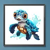 Sea Turtle-Paint by Numbers Acrylic Painting 40*40CM(Watercolor)
