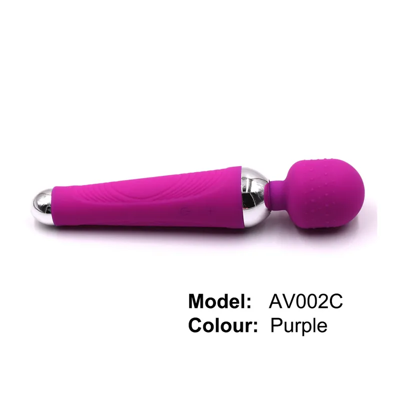 Wireless AV Vibrator Magic Wand for Women USB Rechargeable Massager