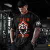 Men's Gym Motivational Graphic Design T-shirt by Inlyline