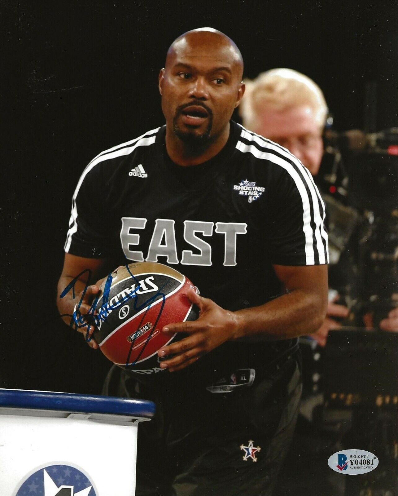 Tim Hardaway Miami Heat signed All Star Game 8x10 Photo Poster painting autographed BAS Beckett