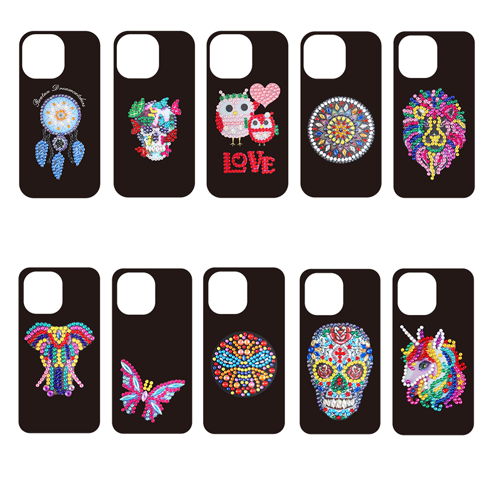 

5D DIY Craft Phonecase - IPhone 12 Mini, Lion, 501 Original