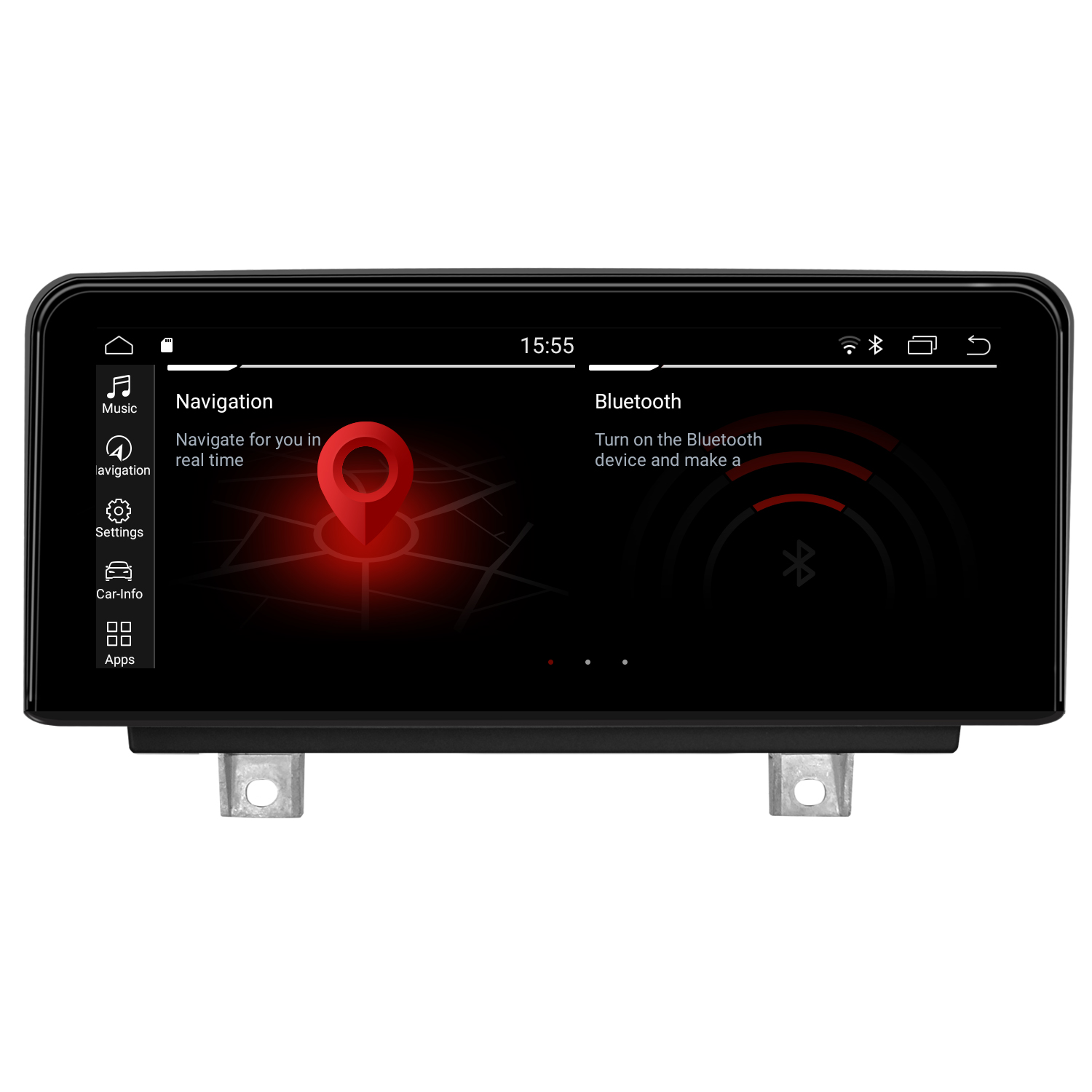 Autoradio Android 10,25 GPS BMW Serie 1 F20 F21 Serie 2 F22, F23 USB SD  Mirrorlink Carplay