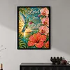 Hummingbird Scripture Diamond Painting Kits for Adults Beginners 30x40cm