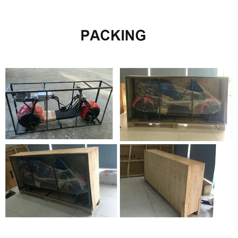 Citycoco Scooter 2 ruedas 1000w, batería de litio 60V, Citycoco eléctrico autoequilibrado 2000w / 24 / CE 2014/30 / EU CE