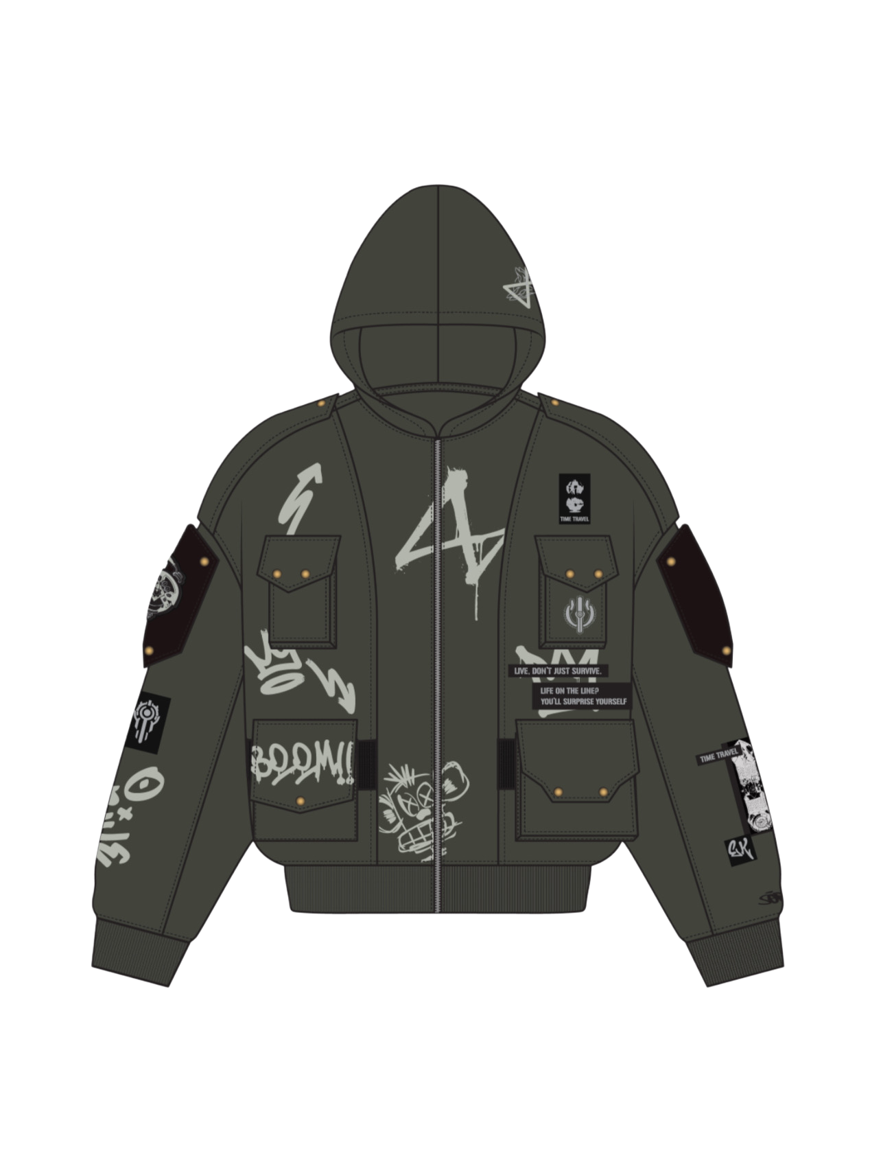"LEAGUE" Hoodie