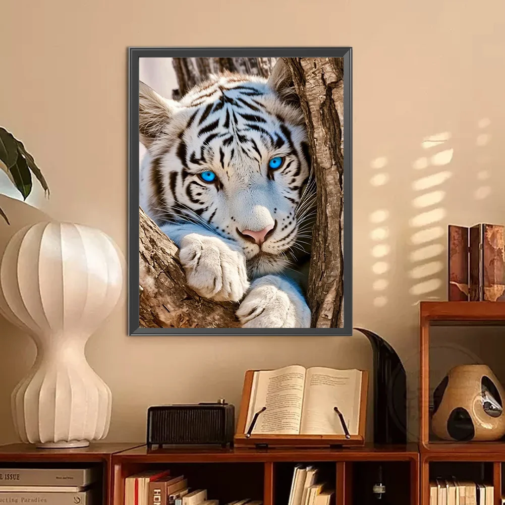 Diamond Painting - Full Round Drill - Tiger(Canvas|30*40cm)