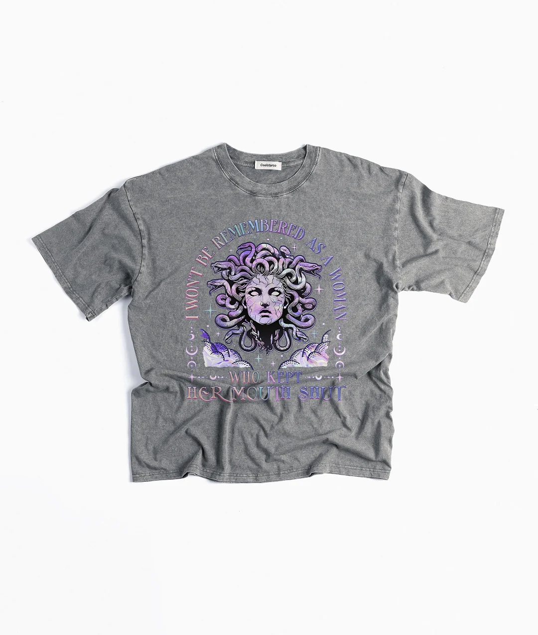 I Won't Be Remembered As A Woman Who Kept Her Mouth Shut Washed T-shirt