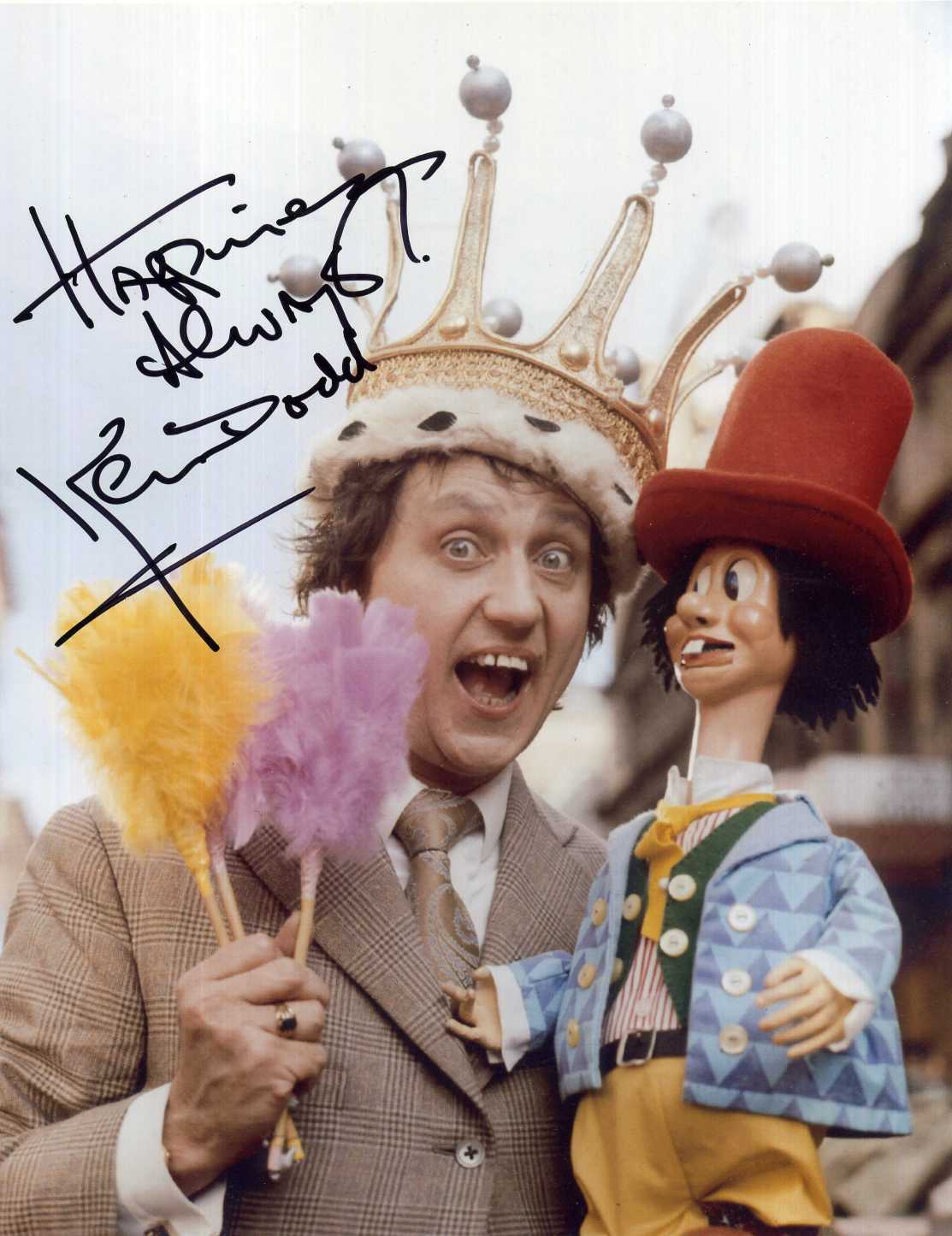 KEN DODD Signed Photo Poster paintinggraph - TV Star / Comedian - preprint