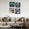 (US Local)4Pack Tree-Crystal Rhinestone Diamond Painting(30x30cm)