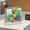 Acrylic Parrot Diamond Painting Napkin Rack Decor for Home Office Decor