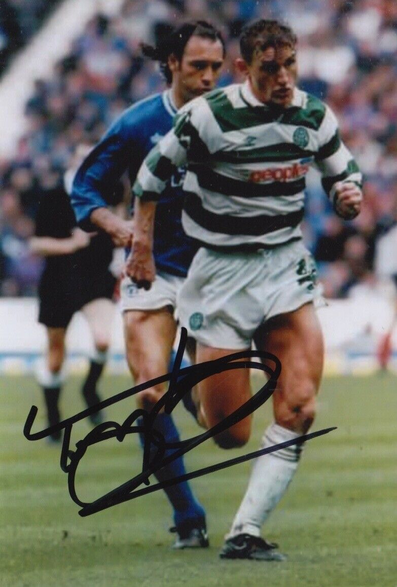 TONY MOWBRAY HAND SIGNED 6X4 Photo Poster painting CELTIC FOOTBALL AUTOGRAPH 1