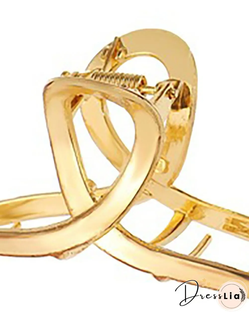 1PCS Simple Metal Hair Claw Clip