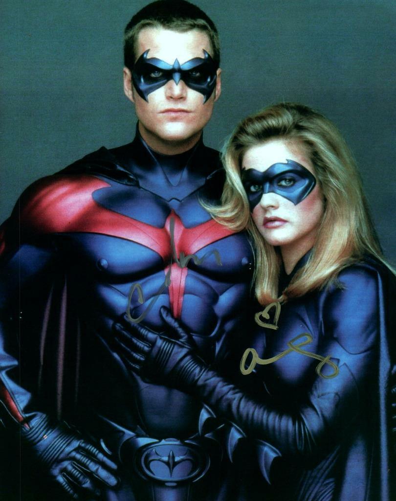 Chris O'Donnell Alicia Silverstone signed 8x10 Picture Photo Poster painting autographed COA