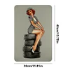 Pin up Girl - Vintage Metal Signs - 30*40cm