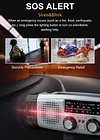 Outdoor Multi-Function Emergency Radio Hand Crank Radio Solar Flashlight Integrated