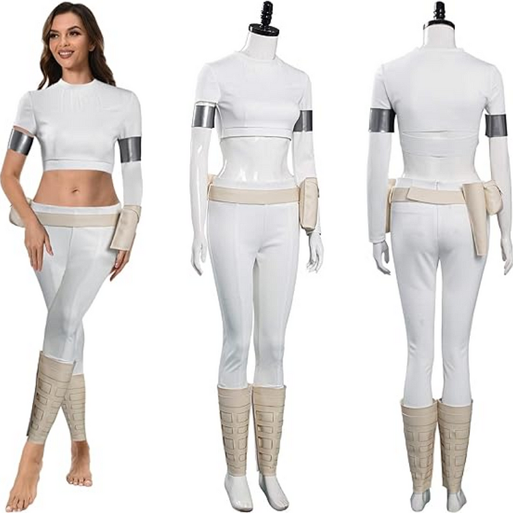 Star Wars Padme Amidala Outfits Halloween Carnival Suit Cosplay Costume