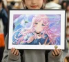 A3 & 4K Size Beauty Anon Chihaya Decorative Painting - BanG Dream! Decoration Painting - HuangGua Studio