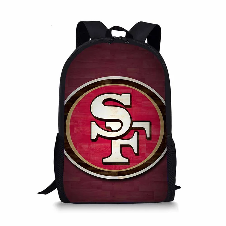 San Francisco 49ers Kids School Bags Women's Travel Backpack