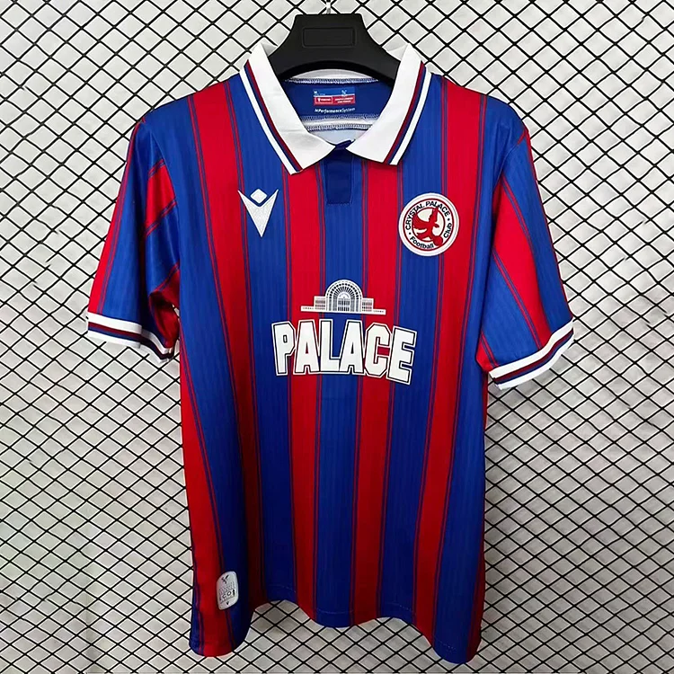 【S~4XL】Crystal Palace 2025 Retro Palace Football Jersey