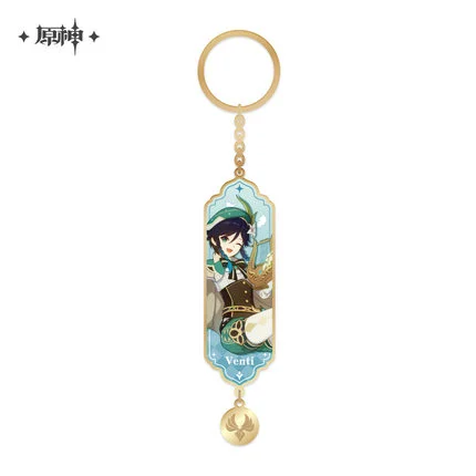  Keychains[Original Genshin Official Merchandise] 