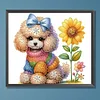 Diamond Painting-DIY Crystal Rhinestone Teddy Dog