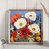 Poppy - runder Bohrer Diamond Painting - 30*30cm