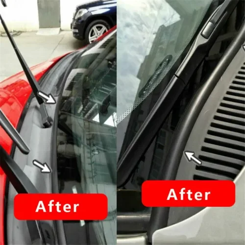 Dronehint 6.5ft T-Shape Rubber Seal Car Front Windshield Edge Guard Strip Trim Protector (For: Acura) Parts