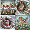 (Multi-Style) Animal-11CT Stamped Cross Stitch 40*40cm/15.75*15.75in tapestrymarket