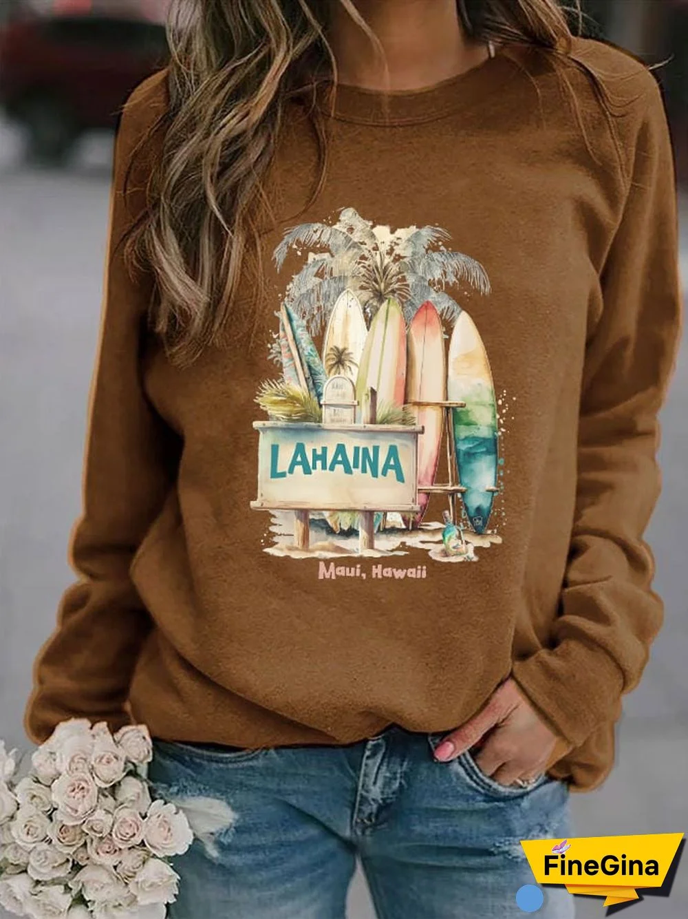 Women's Lahaina Strong Sweatshirt
