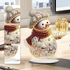 Diamond Painting Christmas Winter Snowman Desktop Ornaments for Decorations